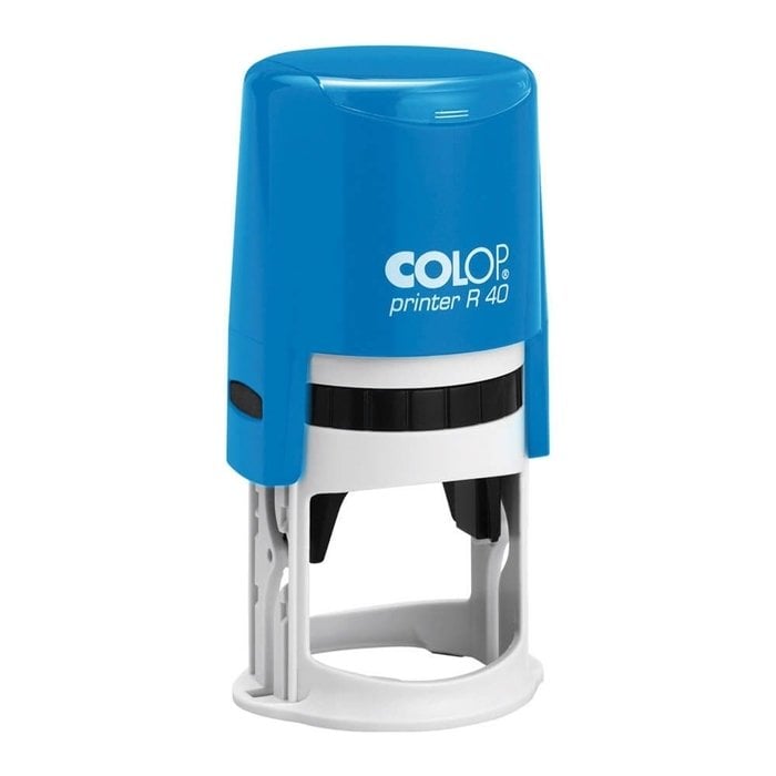 Colop Otomatik Yuvarlak Kaşe R40 Mavi