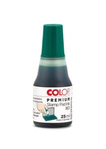 Colop 801 yüksek kalite performanslı su bazlı mürekkepler Yeşil