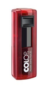 Colop Pocket Stamp Plus 20 Cep Kaşe Kırmızı